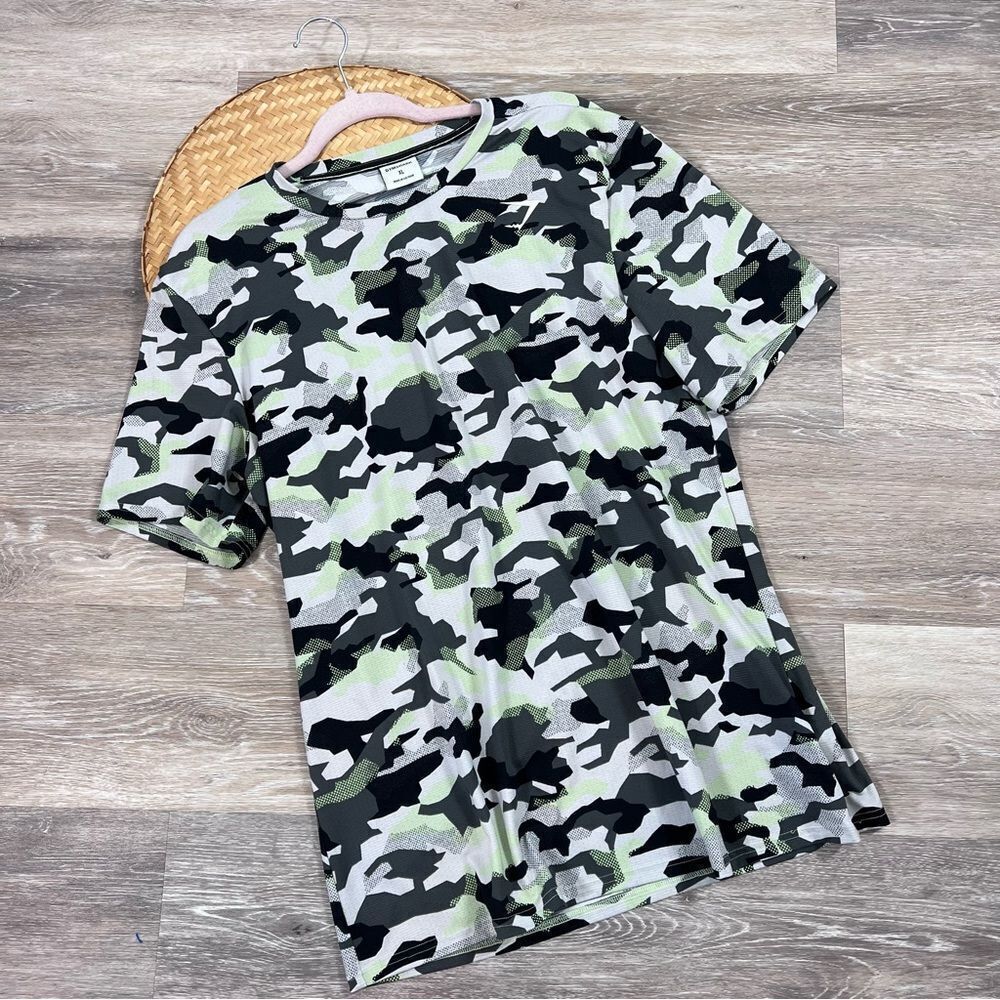 Mens gymshark‎ camo tshirt